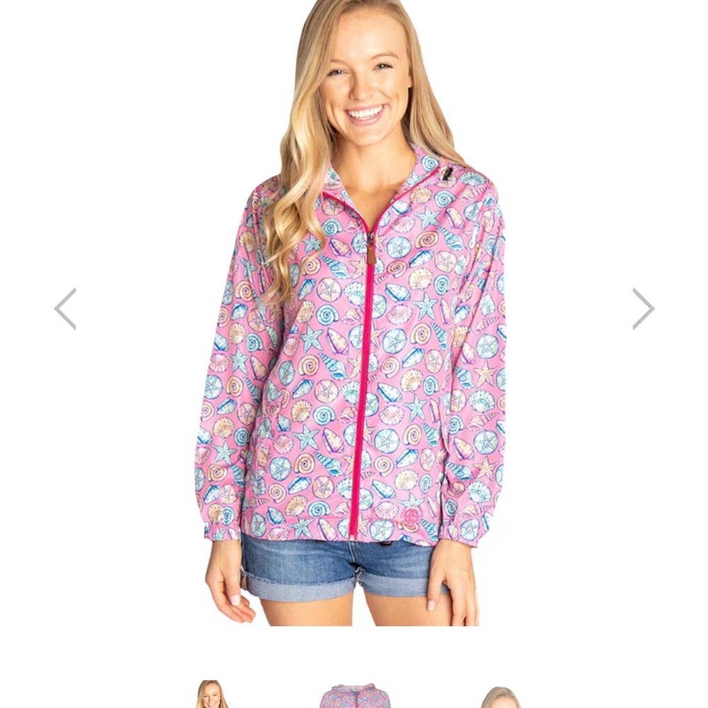 Simply Southern Rain Jacket size XL